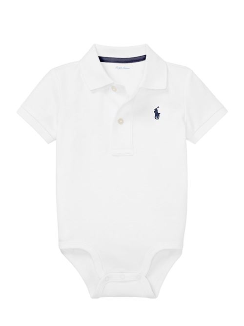 Body con logo Ralph Lauren Bimbo | 320700386002
